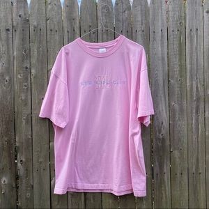 OG oversized NYC t-shirt in pastel pink